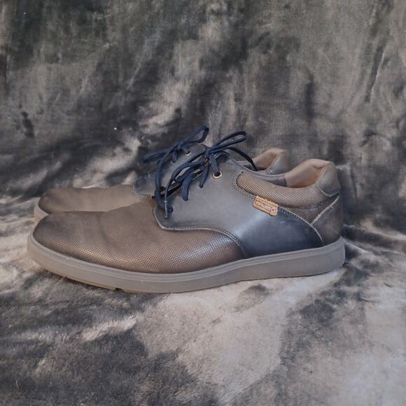 Pikolinos Oxford Durango Men's  Blue and Grey Shoes 44 - Picture 6 of 11